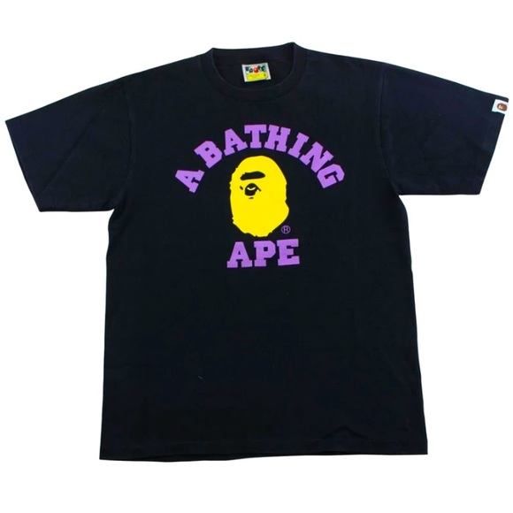 BAPE Neon By Bathing Ape Tee Black/Yellow SS20 US | forum.iktva.sa